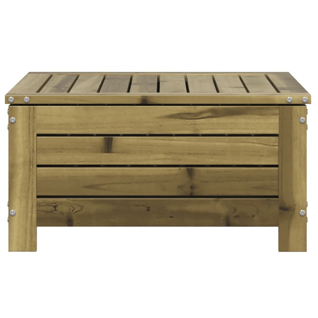 Tuinvoetenbank 62x63,5x32 cm geïmpregneerd grenenhout is nu te koop bij PeponiXL, paradijselijk wonen!