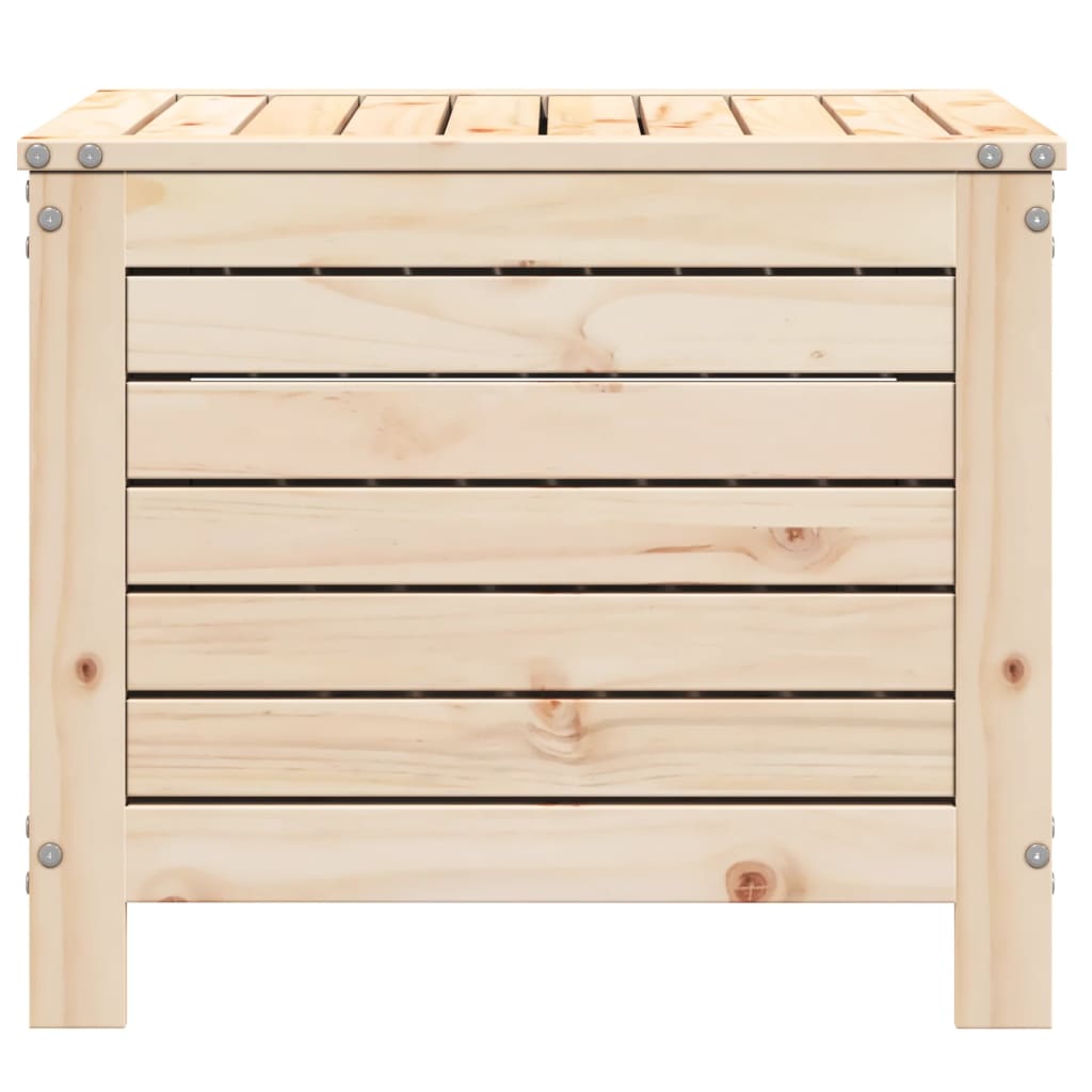 Tuinvoetenbank 62x63,5x53,5 cm massief grenenhout is nu te koop bij PeponiXL, paradijselijk wonen!