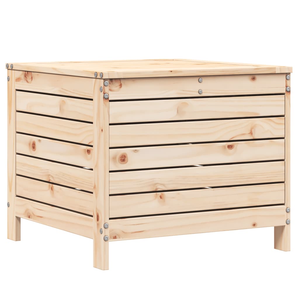 Tuinvoetenbank 62x63,5x53,5 cm massief grenenhout is nu te koop bij PeponiXL, paradijselijk wonen!