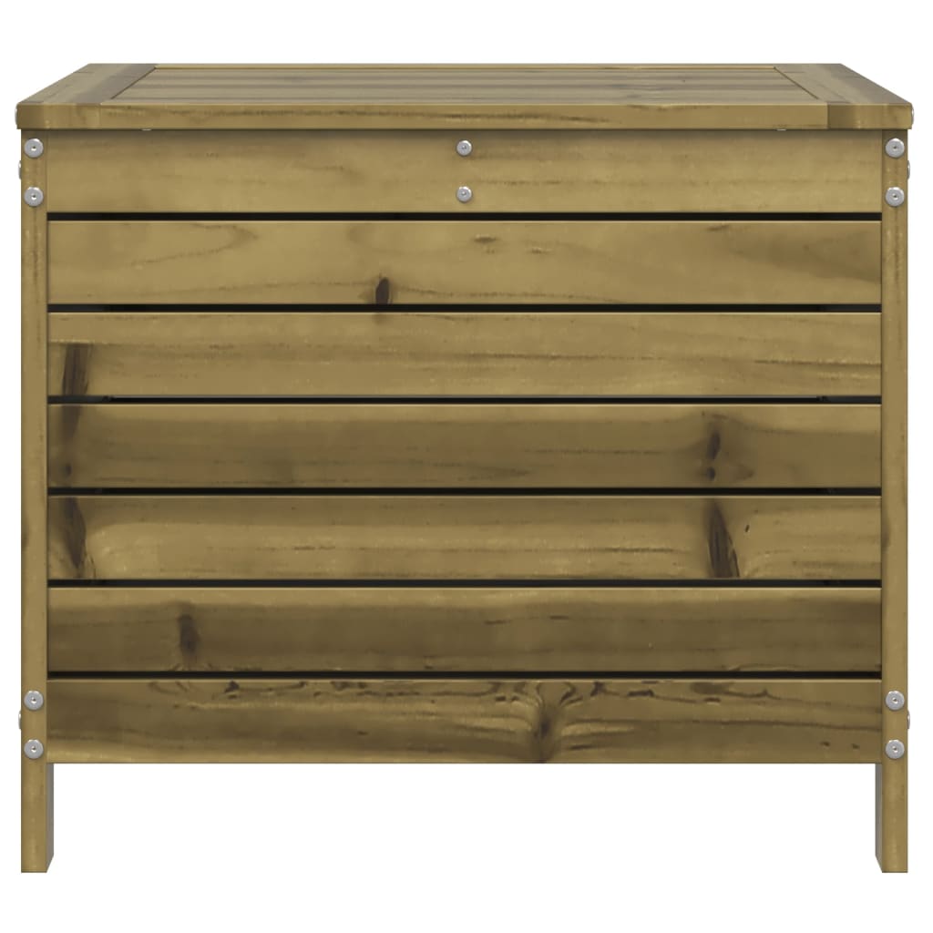 Tuinvoetenbank 62x63,5x53,5 cm geïmpregneerd grenenhout is nu te koop bij PeponiXL, paradijselijk wonen!