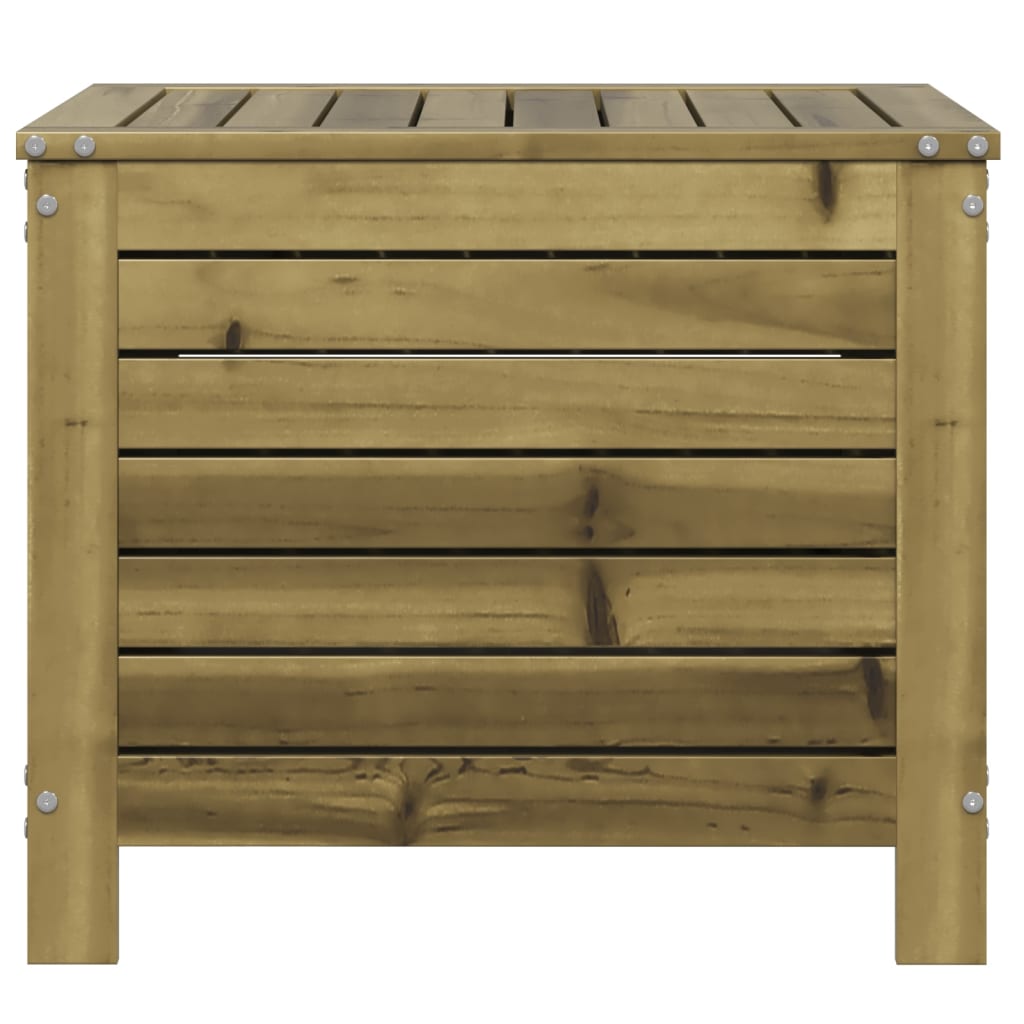 Tuinvoetenbank 62x63,5x53,5 cm geïmpregneerd grenenhout is nu te koop bij PeponiXL, paradijselijk wonen!