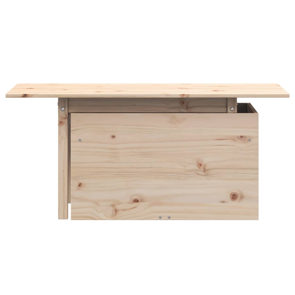 Tuintafel 100x50x75 cm massief grenenhout is nu te koop bij PeponiXL, paradijselijk wonen!