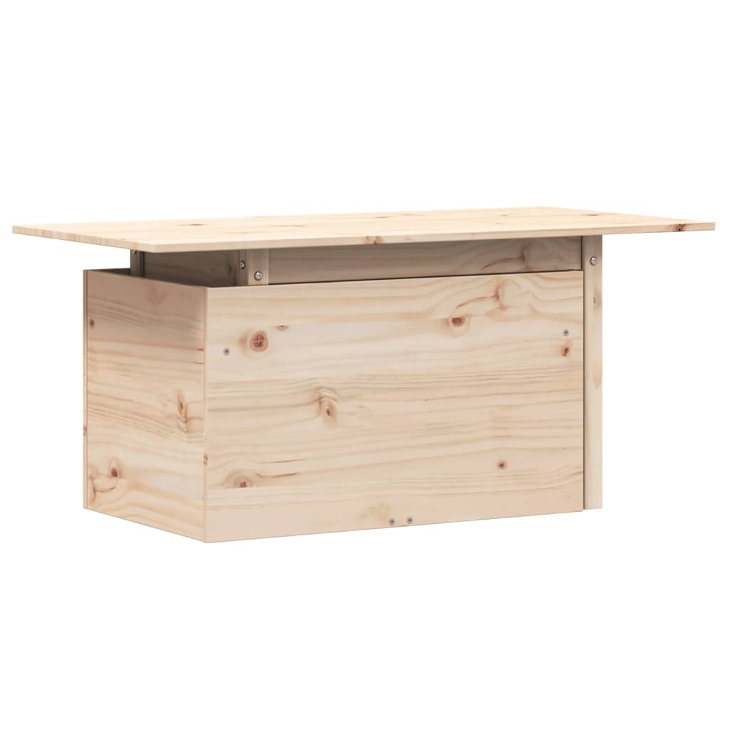 Tuintafel 100x50x75 cm massief grenenhout is nu te koop bij PeponiXL, paradijselijk wonen!