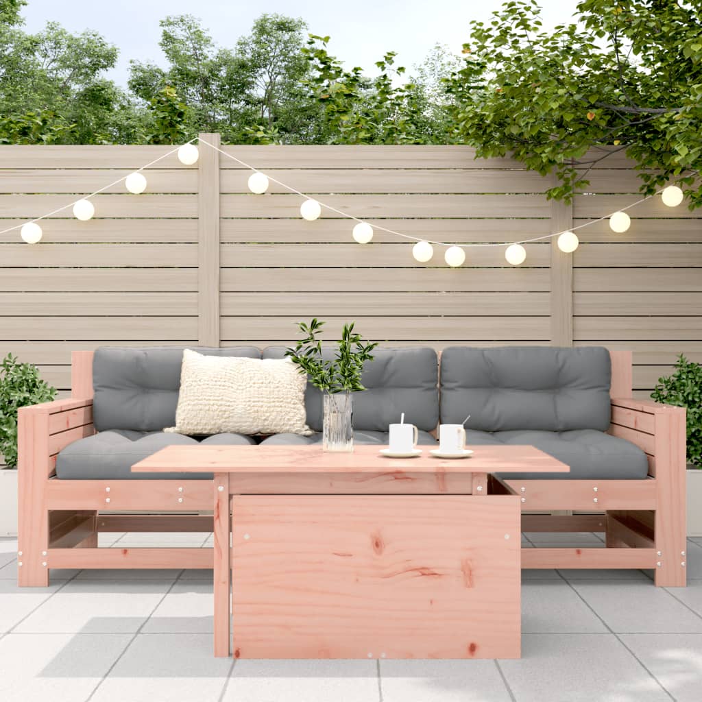 Tuintafel 100x50x75 cm massief douglashout is nu te koop bij PeponiXL, paradijselijk wonen!