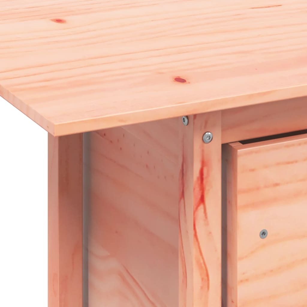 Tuintafel 100x50x75 cm massief douglashout is nu te koop bij PeponiXL, paradijselijk wonen!