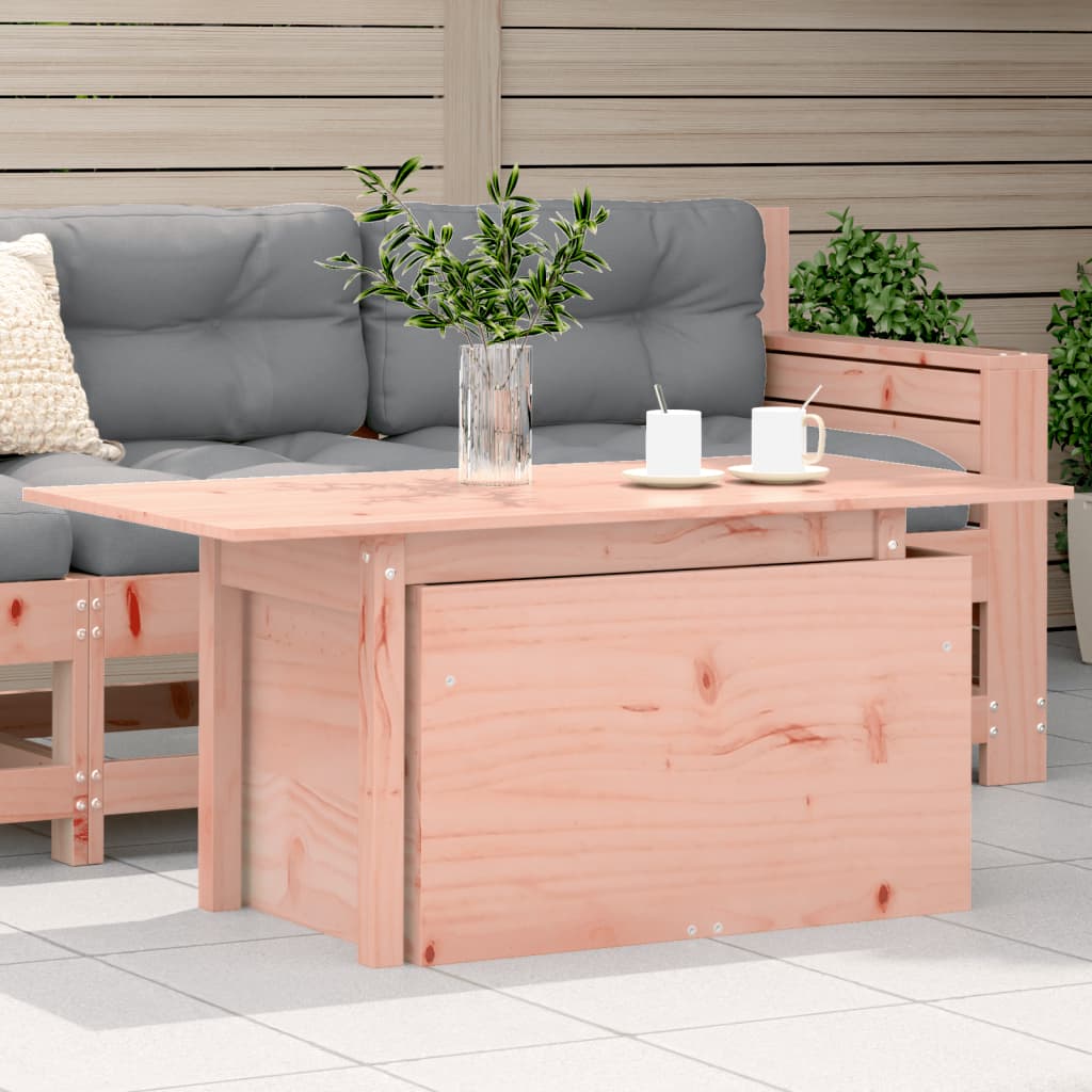 Tuintafel 100x50x75 cm massief douglashout is nu te koop bij PeponiXL, paradijselijk wonen!