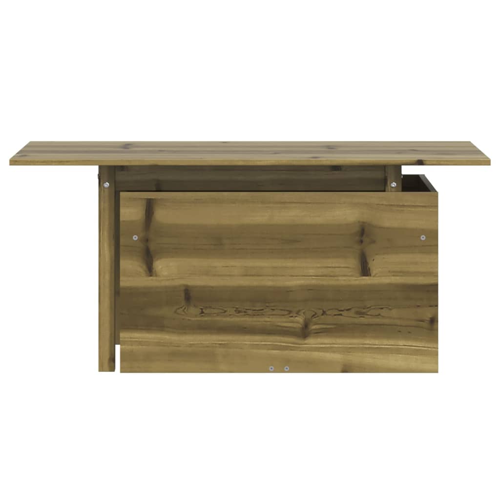 Tuintafel 100x50x75 cm geïmpregneerd grenenhout is nu te koop bij PeponiXL, paradijselijk wonen!