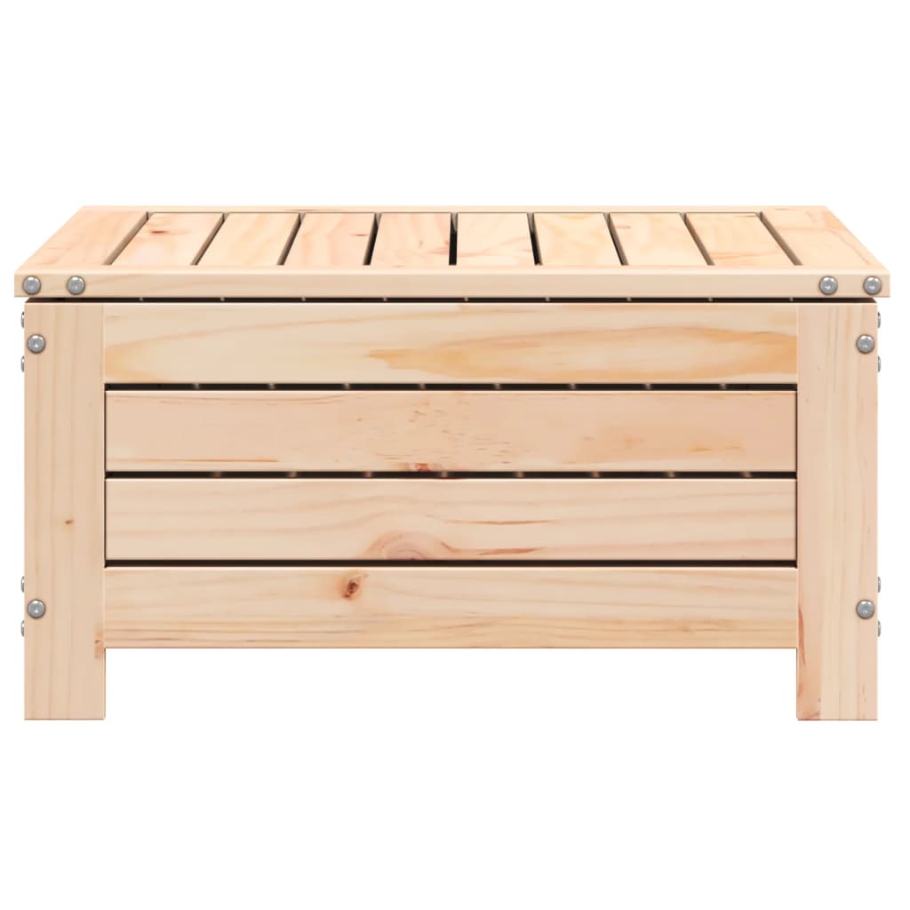 Tuinvoetenbank met kussen massief grenenhout is nu te koop bij PeponiXL, paradijselijk wonen!