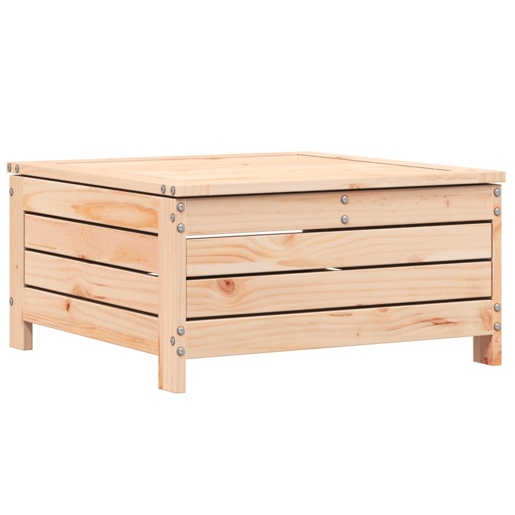 Tuinvoetenbank met kussen massief grenenhout is nu te koop bij PeponiXL, paradijselijk wonen!