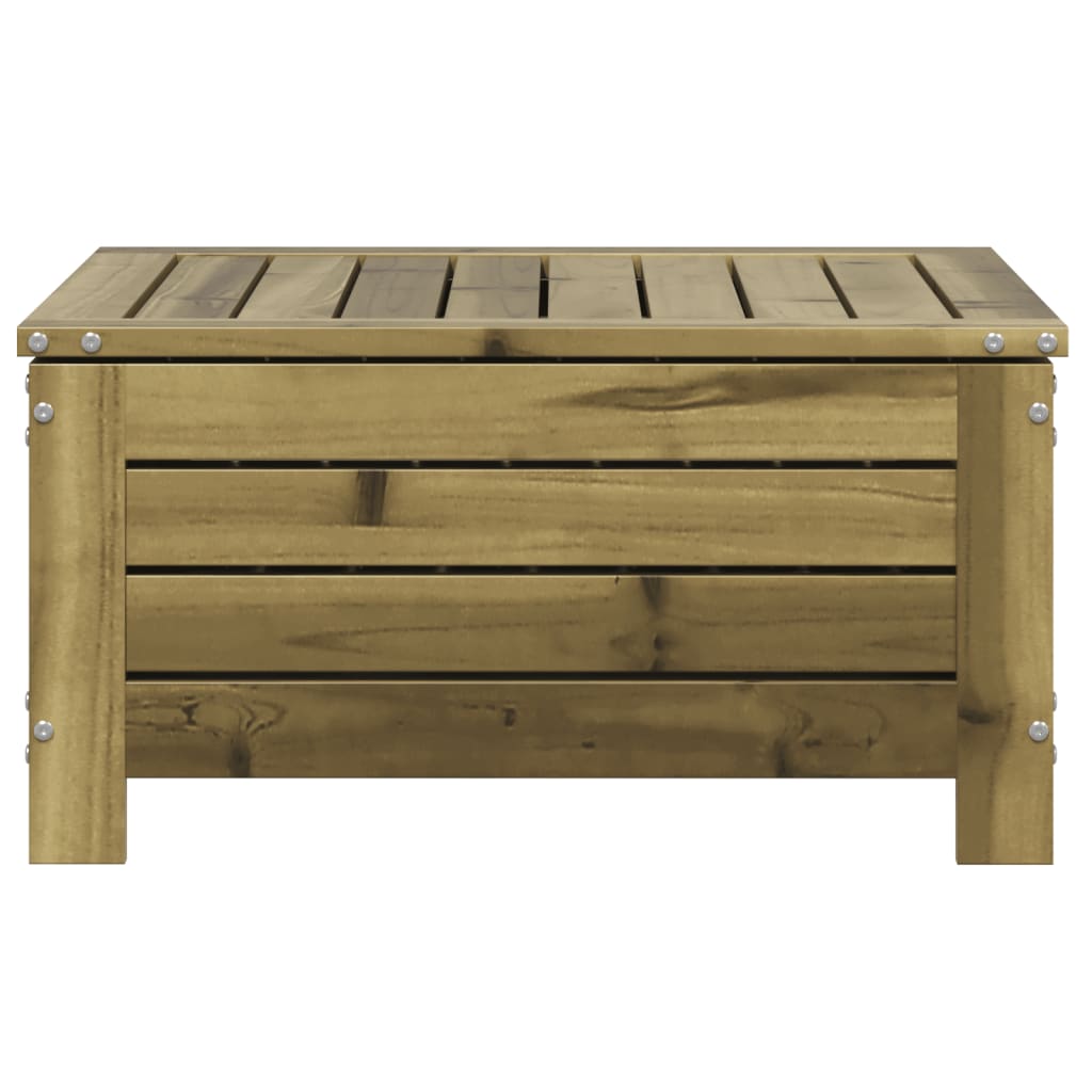 Tuinvoetenbank met kussen geïmpregneerd grenenhout is nu te koop bij PeponiXL, paradijselijk wonen!