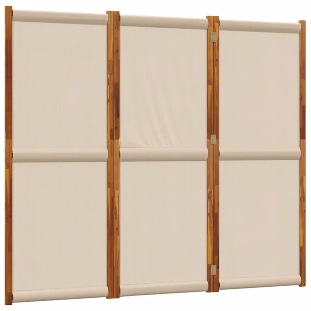 Kamerscherm met 3 panelen 210x180 cm taupe is nu te koop bij PeponiXL, paradijselijk wonen!
