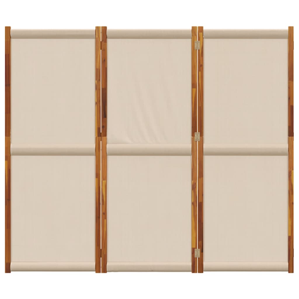 Kamerscherm met 3 panelen 210x180 cm taupe is nu te koop bij PeponiXL, paradijselijk wonen!
