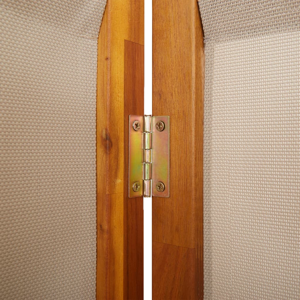 Kamerscherm met 3 panelen 210x180 cm taupe is nu te koop bij PeponiXL, paradijselijk wonen!