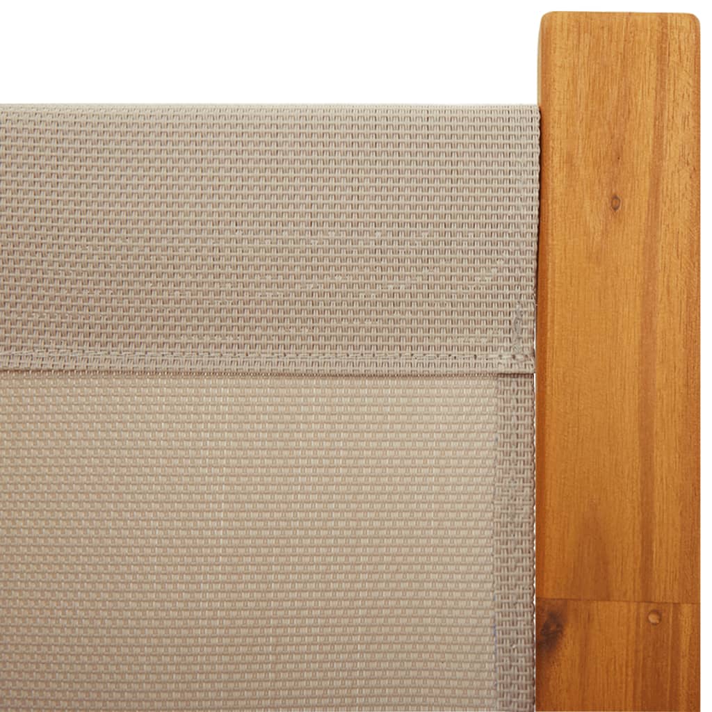 Kamerscherm met 6 panelen 420x180 cm taupe is nu te koop bij PeponiXL, paradijselijk wonen!