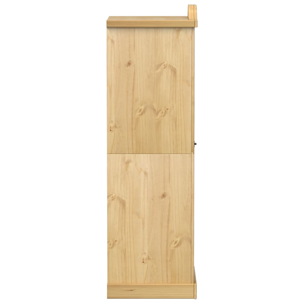 Kledingkast Corona 55x52x170 cm massief grenenhout is nu te koop bij PeponiXL, paradijselijk wonen!