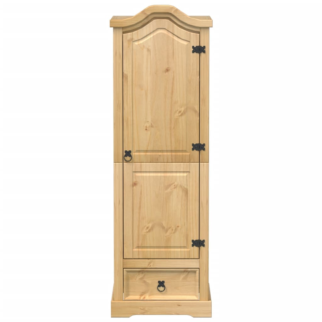 Kledingkast Corona 55x52x170 cm massief grenenhout is nu te koop bij PeponiXL, paradijselijk wonen!