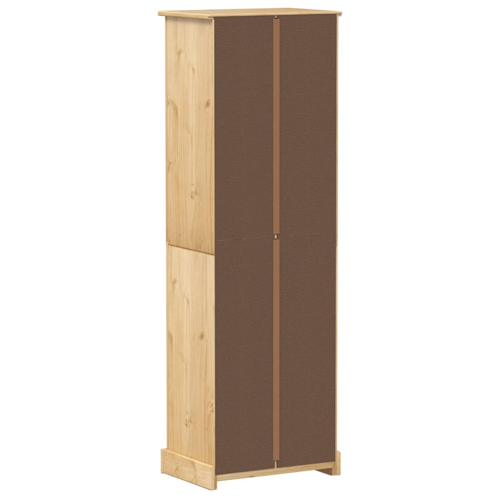 Kledingkast Corona 55x38x170 cm massief grenenhout is nu te koop bij PeponiXL, paradijselijk wonen!
