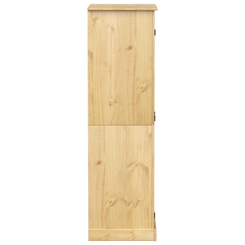 Kledingkast Corona 76x50x170 cm massief grenenhout is nu te koop bij PeponiXL, paradijselijk wonen!