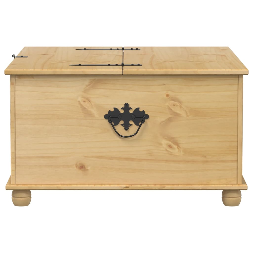 Opbergbox Corona 90x78x45 cm massief grenenhout is nu te koop bij PeponiXL, paradijselijk wonen!
