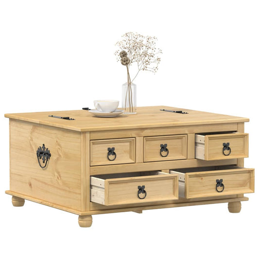 Opbergbox Corona 90x78x45 cm massief grenenhout is nu te koop bij PeponiXL, paradijselijk wonen!