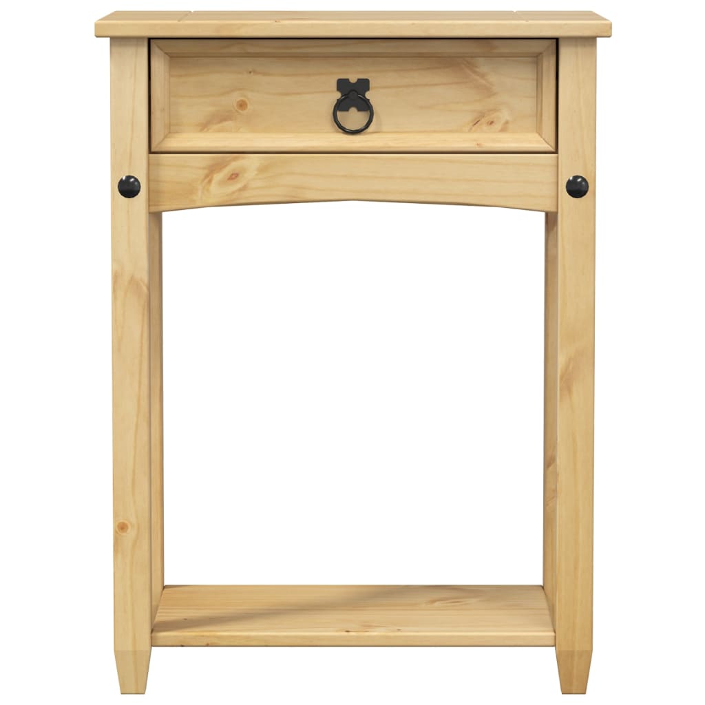 Wandtafel Corona 55x35x73 cm massief grenenhout is nu te koop bij PeponiXL, paradijselijk wonen!