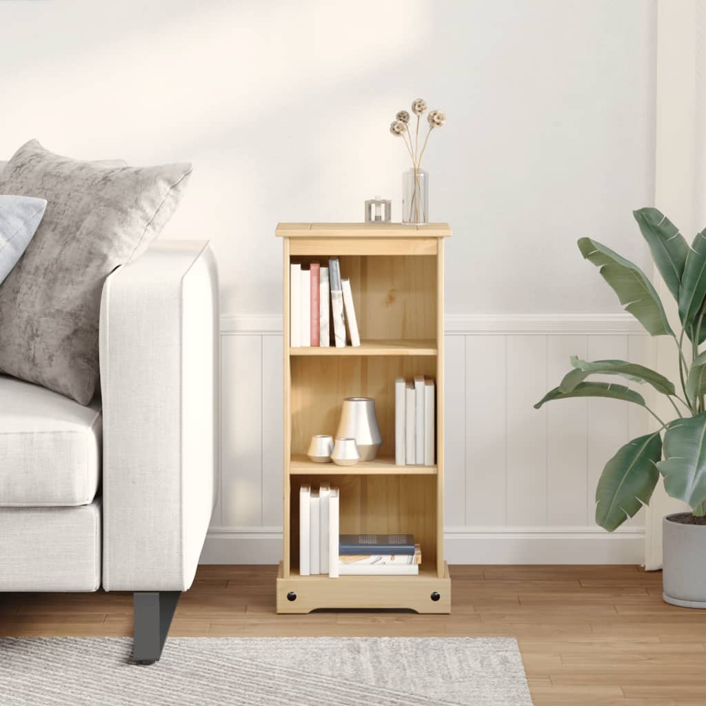 Boekenkast Corona 46x29x100 cm massief grenenhout is nu te koop bij PeponiXL, paradijselijk wonen!