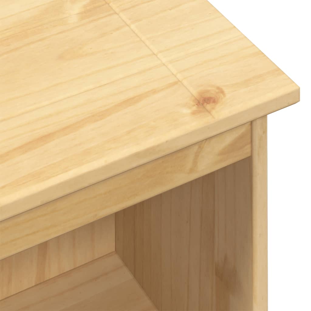 Boekenkast Corona 46x29x100 cm massief grenenhout is nu te koop bij PeponiXL, paradijselijk wonen!