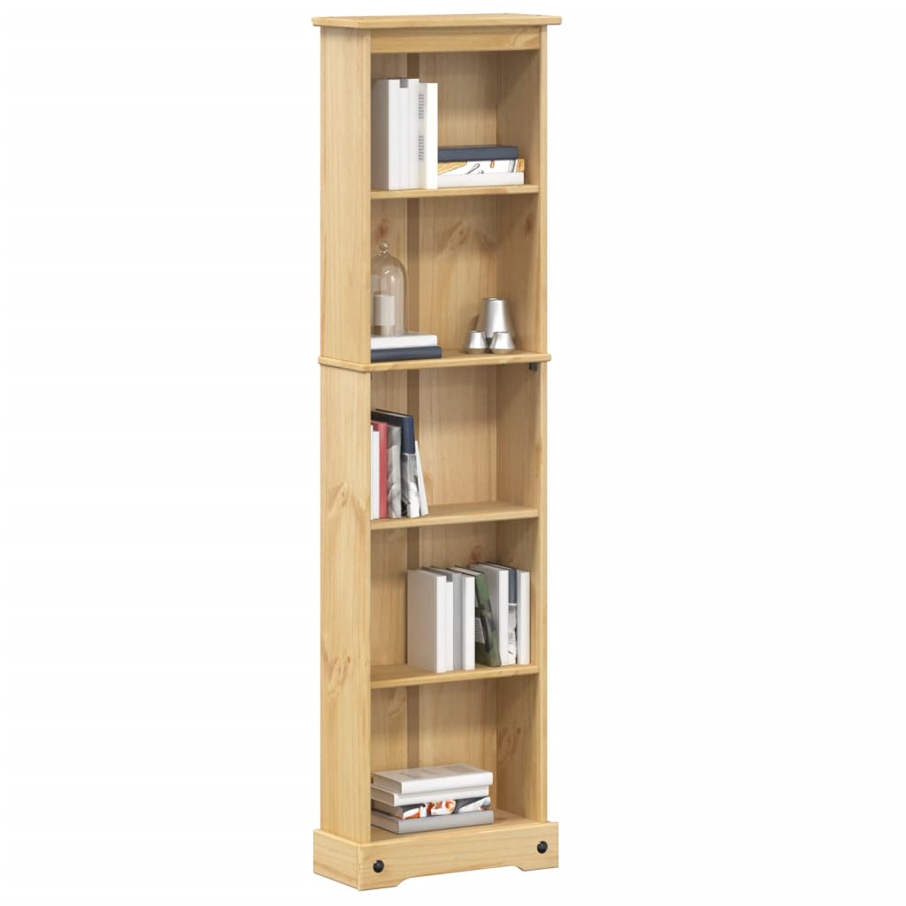 Boekenkast Corona 46x20x170 cm massief grenenhout is nu te koop bij PeponiXL, paradijselijk wonen!