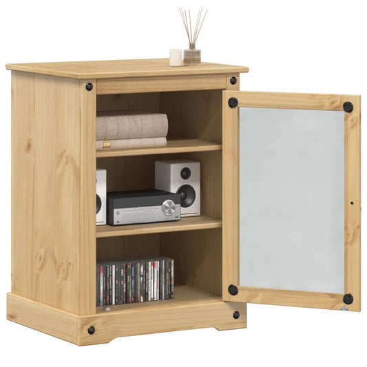 Hifi-meubel Corona 60x50x82 cm massief grenenhout is nu te koop bij PeponiXL, paradijselijk wonen!