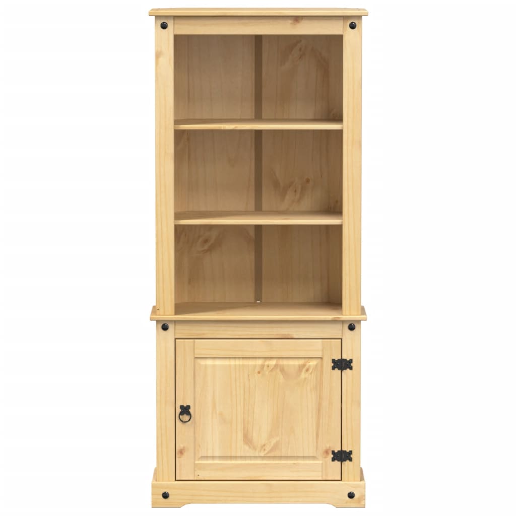 Hoge kast Corona 74x38x170 cm massief grenenhout is nu te koop bij PeponiXL, paradijselijk wonen!