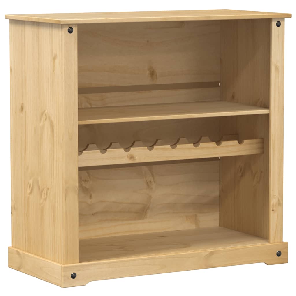 Wijnkast Corona 107,5x51x105,5 cm massief grenenhout is nu te koop bij PeponiXL, paradijselijk wonen!