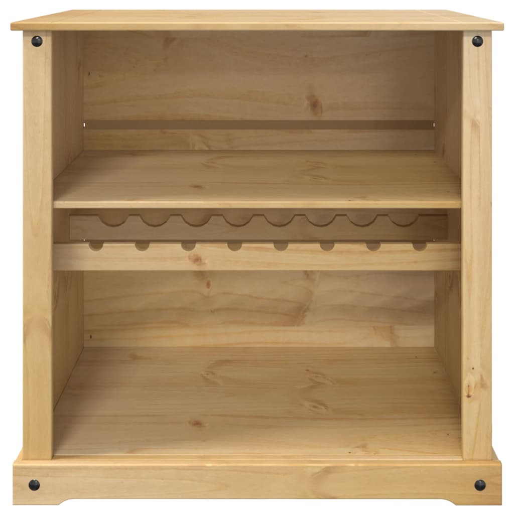 Wijnkast Corona 107,5x51x105,5 cm massief grenenhout is nu te koop bij PeponiXL, paradijselijk wonen!