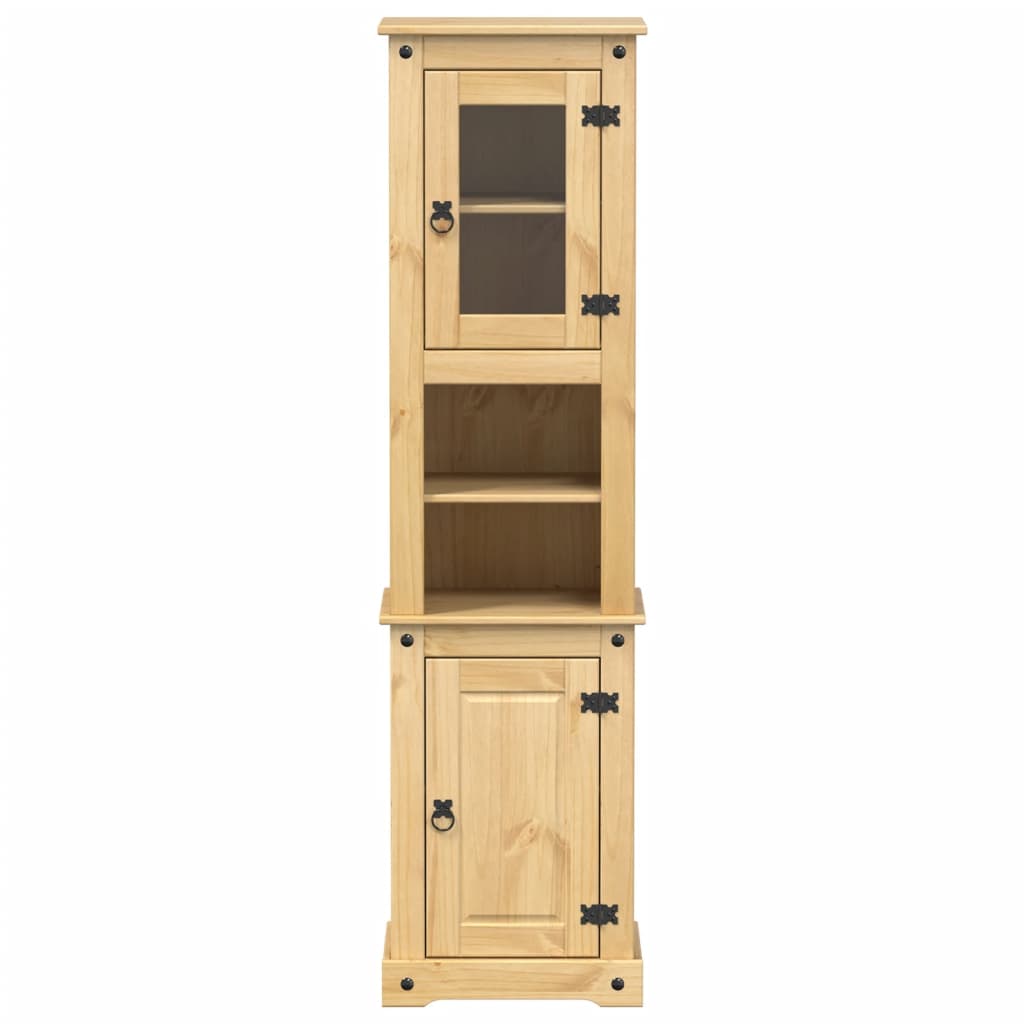 Badkamerkast Corona 50x40x185 cm massief grenenhout is nu te koop bij PeponiXL, paradijselijk wonen!