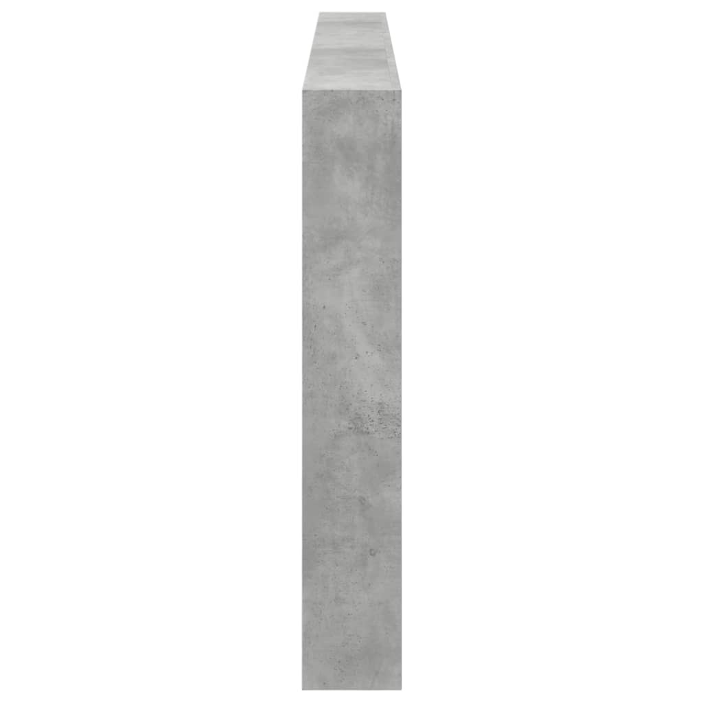 Hoofdbordkast met LED-verlichting 220x17x102 cm betongrijs is nu te koop bij PeponiXL, paradijselijk wonen!