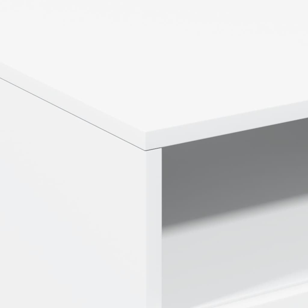 Salontafel met LED-verlichting 50x49x40 cm wit is nu te koop bij PeponiXL, paradijselijk wonen!
