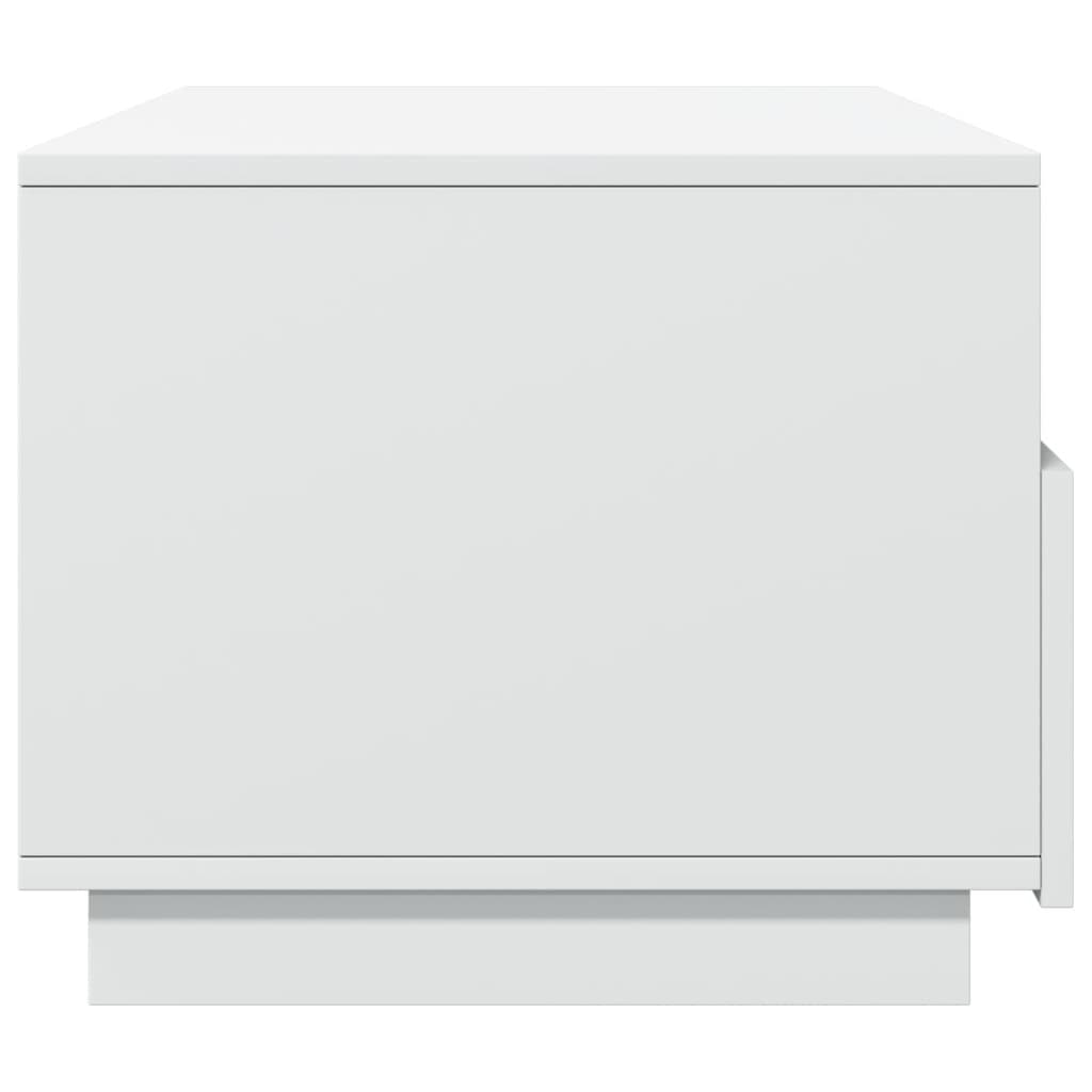 Salontafel met LED-verlichting 90x49x40 cm wit is nu te koop bij PeponiXL, paradijselijk wonen!
