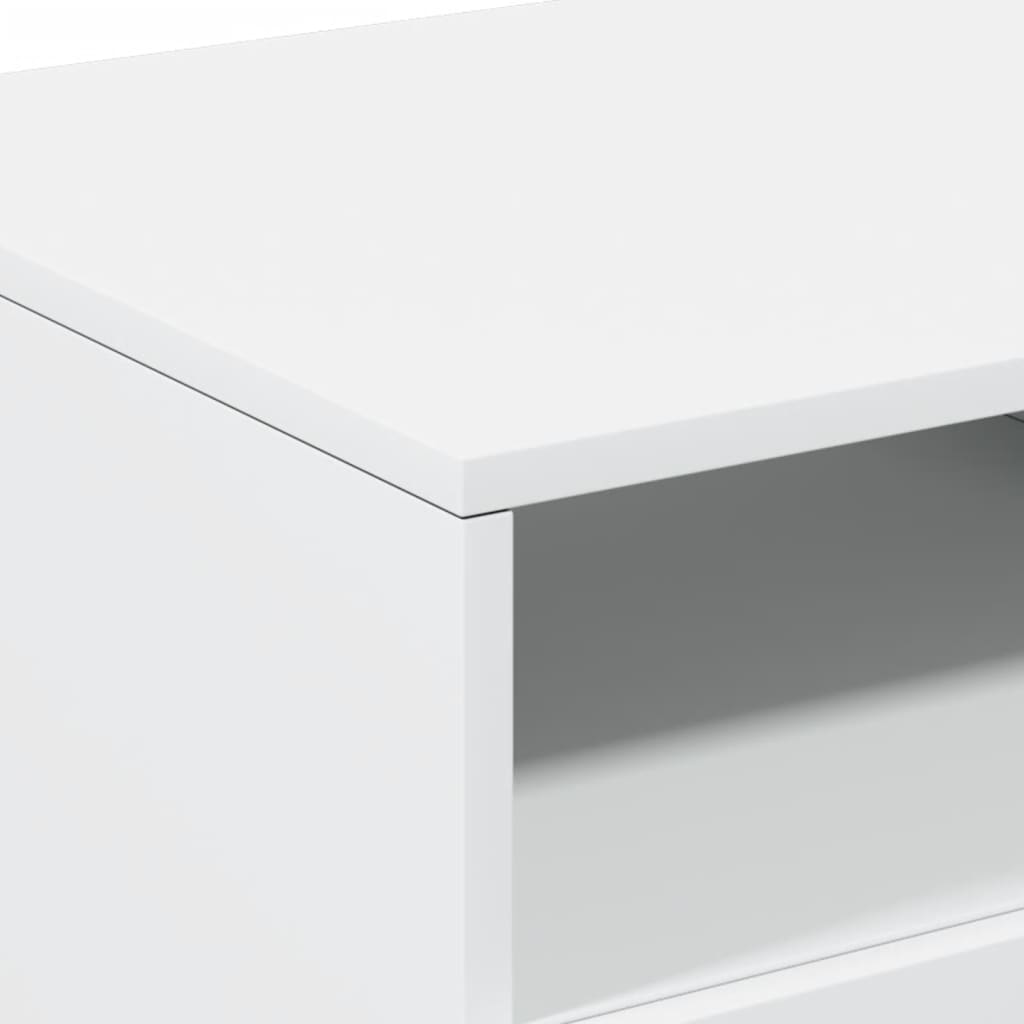 Salontafel met LED-verlichting 90x49x40 cm wit is nu te koop bij PeponiXL, paradijselijk wonen!