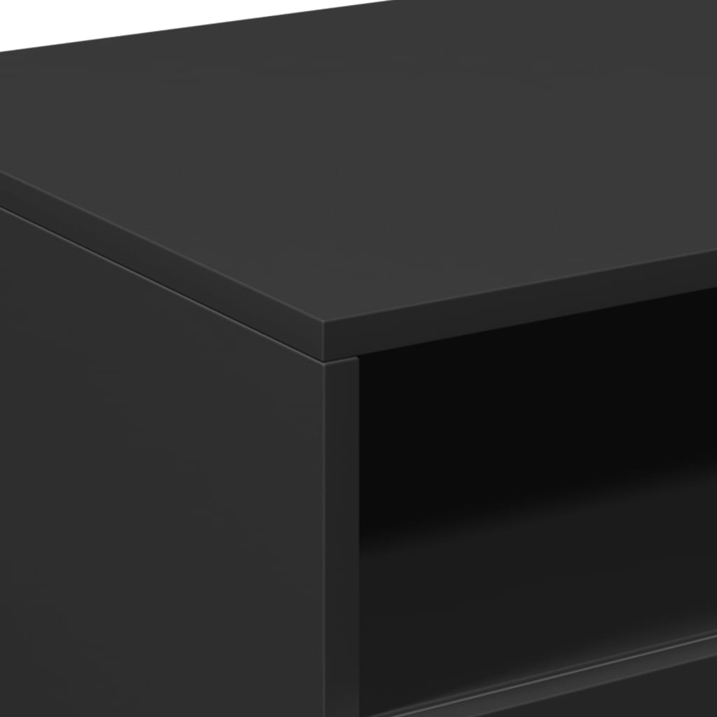 Salontafel met LED-verlichting 90x49x40 cm zwart is nu te koop bij PeponiXL, paradijselijk wonen!