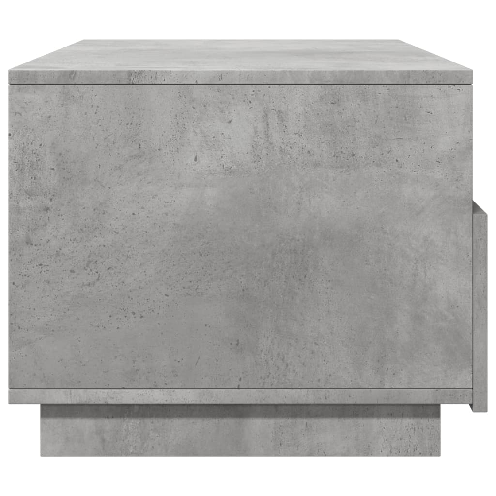 Salontafel met LED-verlichting 90x49x40 cm betongrijs is nu te koop bij PeponiXL, paradijselijk wonen!
