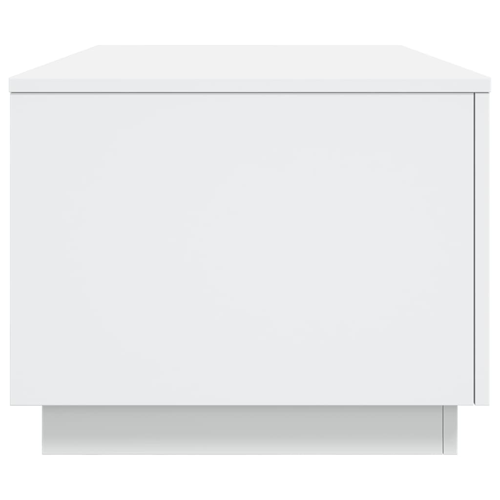 Salontafel met LED-verlichting 90x50x40 cm wit is nu te koop bij PeponiXL, paradijselijk wonen!