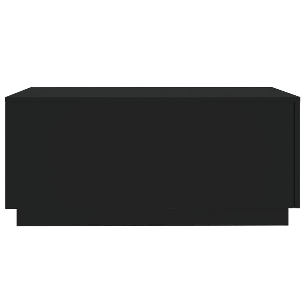 Salontafel met LED-verlichting 90x50x40 cm zwart is nu te koop bij PeponiXL, paradijselijk wonen!