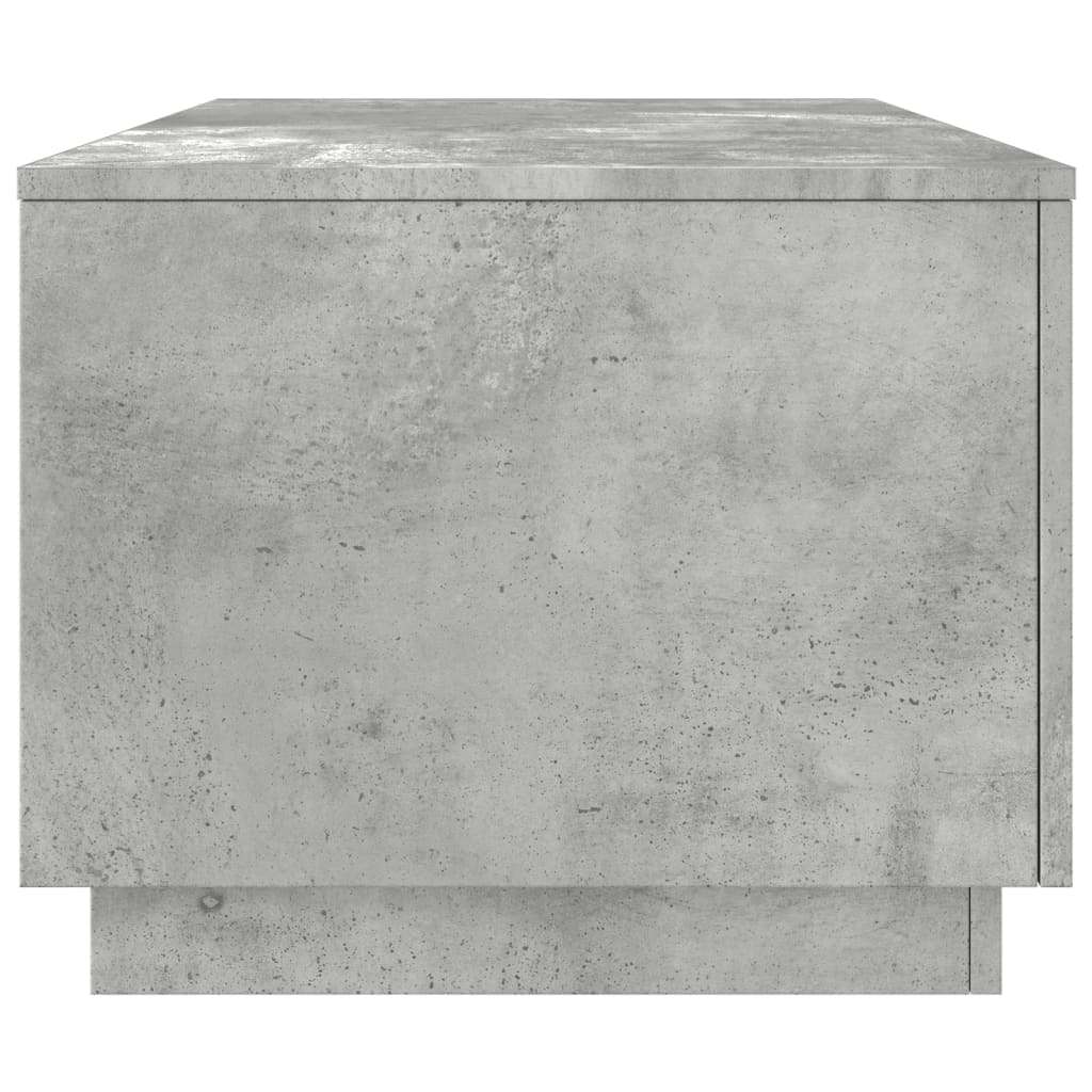 Salontafel met LED-verlichting 90x50x40 cm betongrijs is nu te koop bij PeponiXL, paradijselijk wonen!