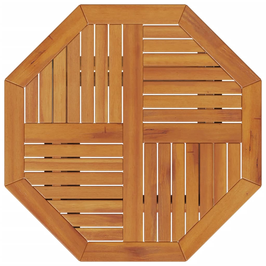 Tuintafel inklapbaar Ø70x75 cm massief acaciahout is nu te koop bij PeponiXL, paradijselijk wonen!