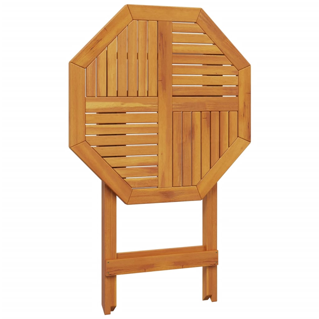 Tuintafel inklapbaar Ø70x75 cm massief acaciahout is nu te koop bij PeponiXL, paradijselijk wonen!