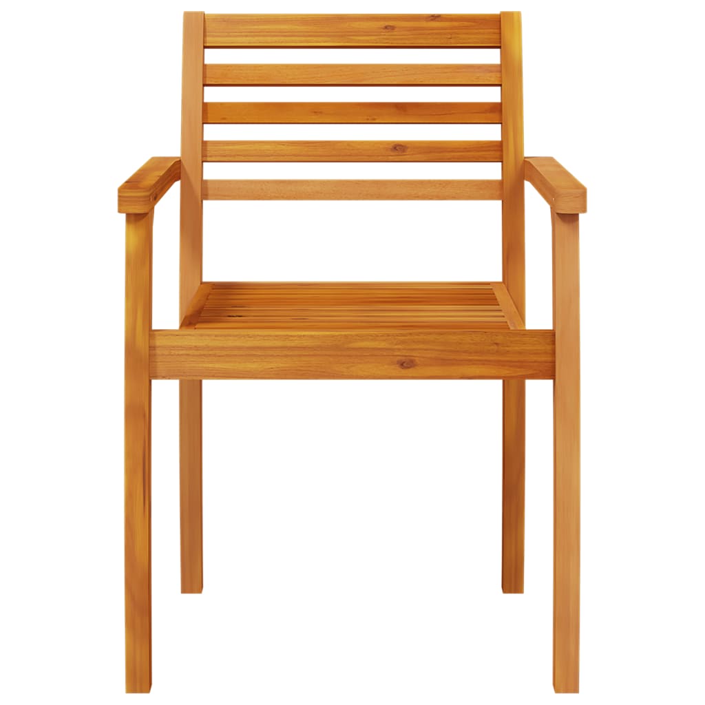 Tuinstoelen 2 st 59x55x85 cm massief acaciahout is nu te koop bij PeponiXL, paradijselijk wonen!
