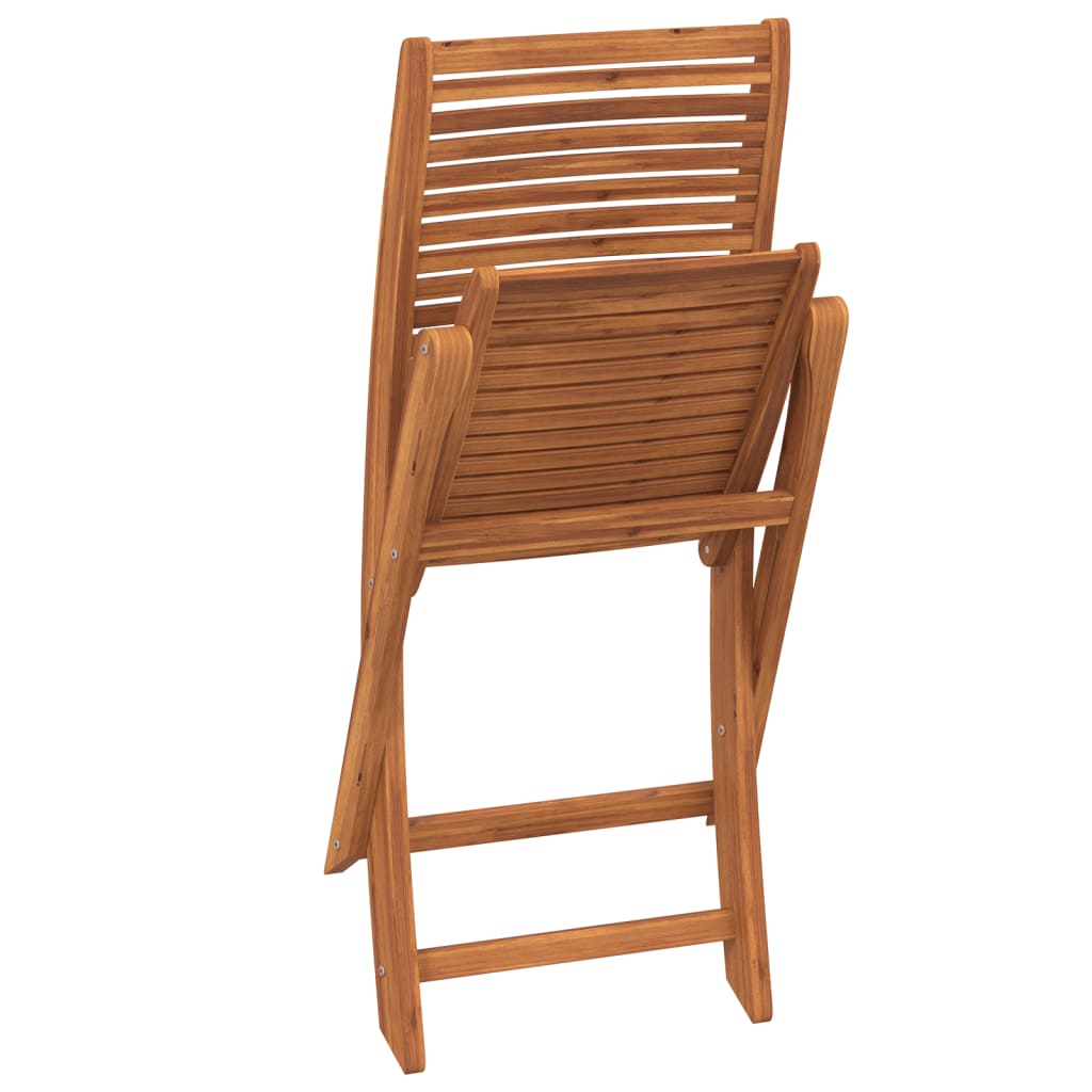 Tuinstoelen inklapbaar 2 st massief acaciahout is nu te koop bij PeponiXL, paradijselijk wonen!
