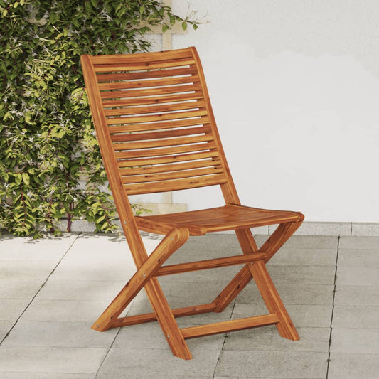 Tuinstoelen inklapbaar 2 st massief acaciahout is nu te koop bij PeponiXL, paradijselijk wonen!