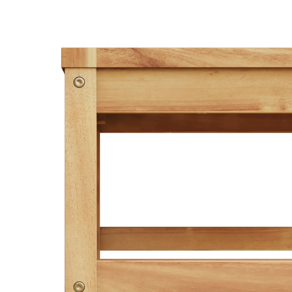 Tuintafel 63x63x30 cm massief acaciahout is nu te koop bij PeponiXL, paradijselijk wonen!