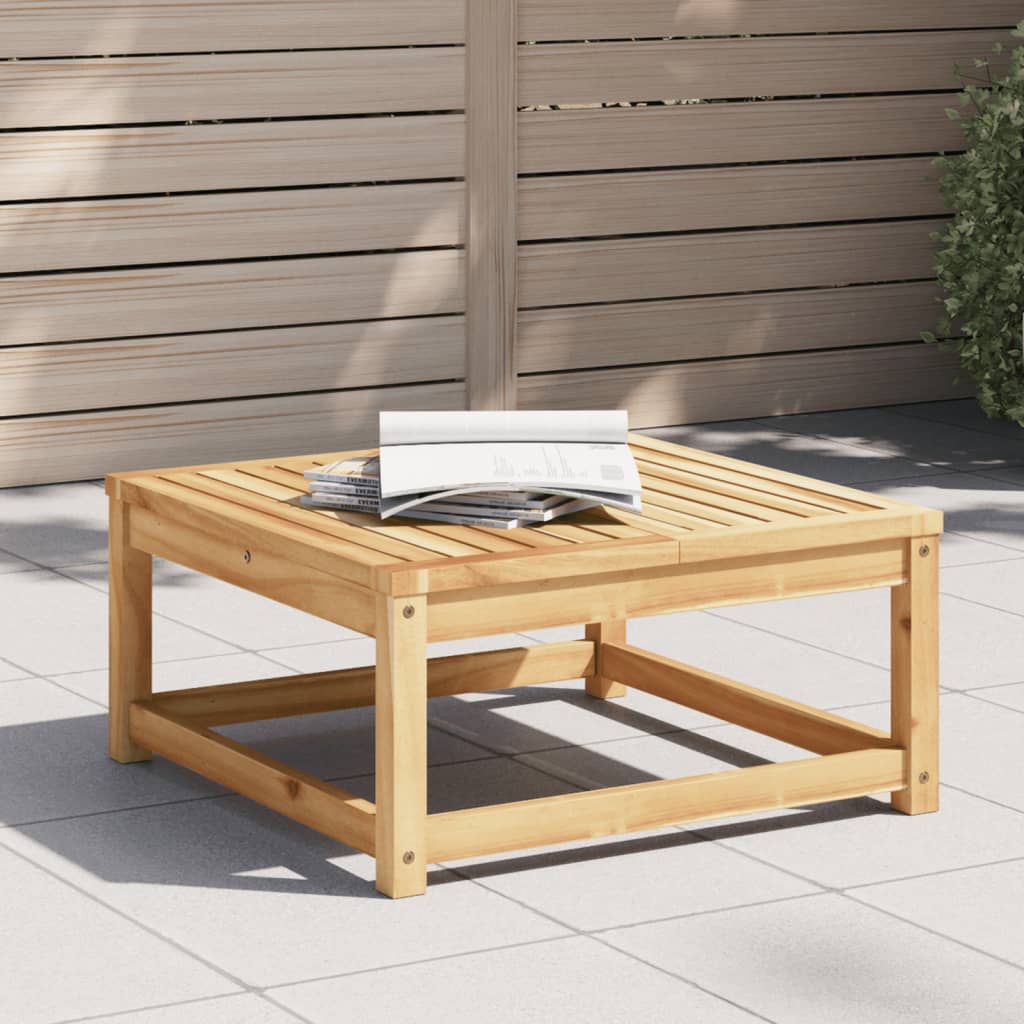 Tuintafel 63x63x30 cm massief acaciahout is nu te koop bij PeponiXL, paradijselijk wonen!