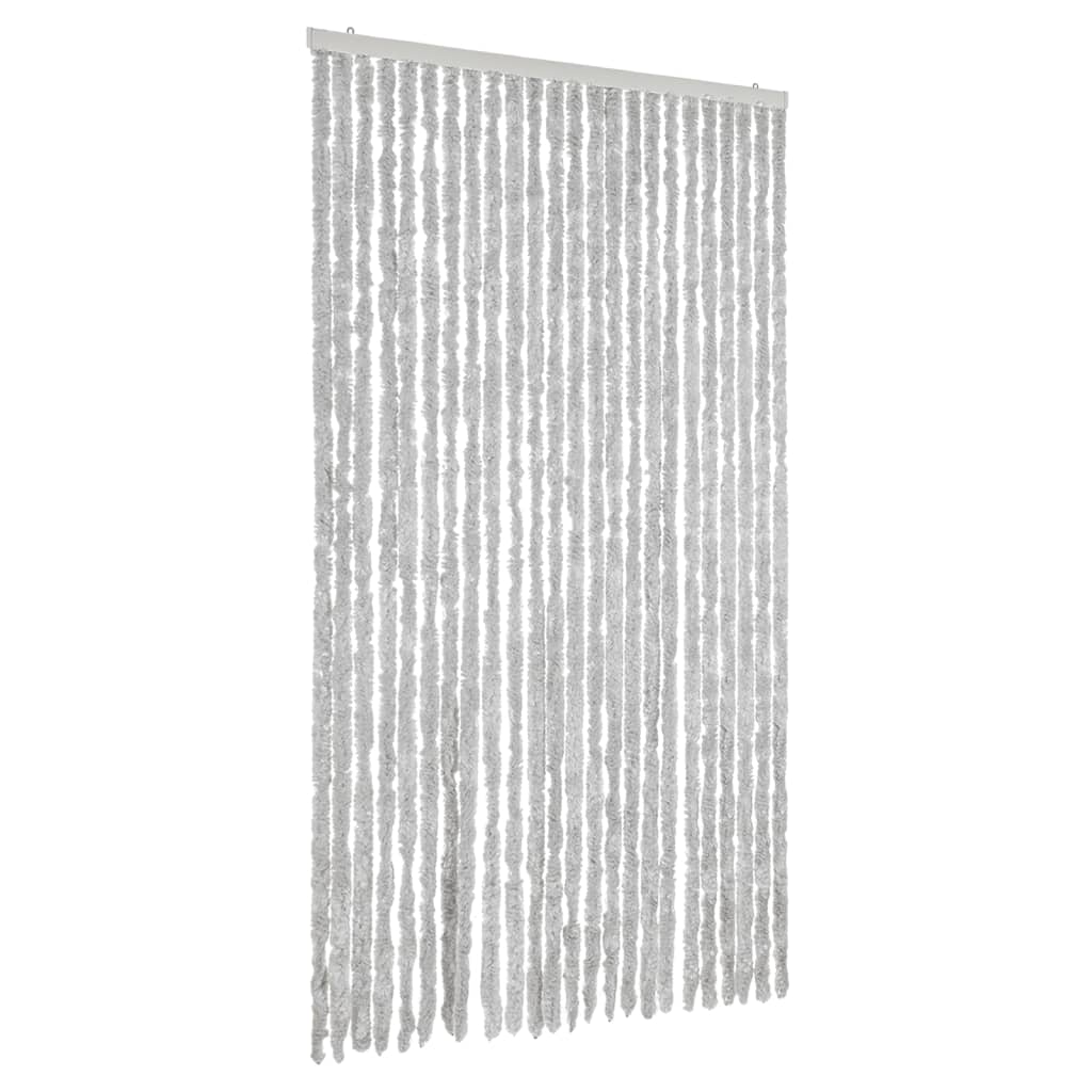 Vliegengordijn 100x220 cm chenille grijs is nu te koop bij PeponiXL, paradijselijk wonen!